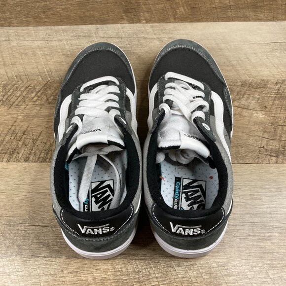 VANS Cruze Too CC Multi Block Dark Gray Canvas Suede Shoe Mens 8.5 Womens 10 NEW - Picture 6 of 9